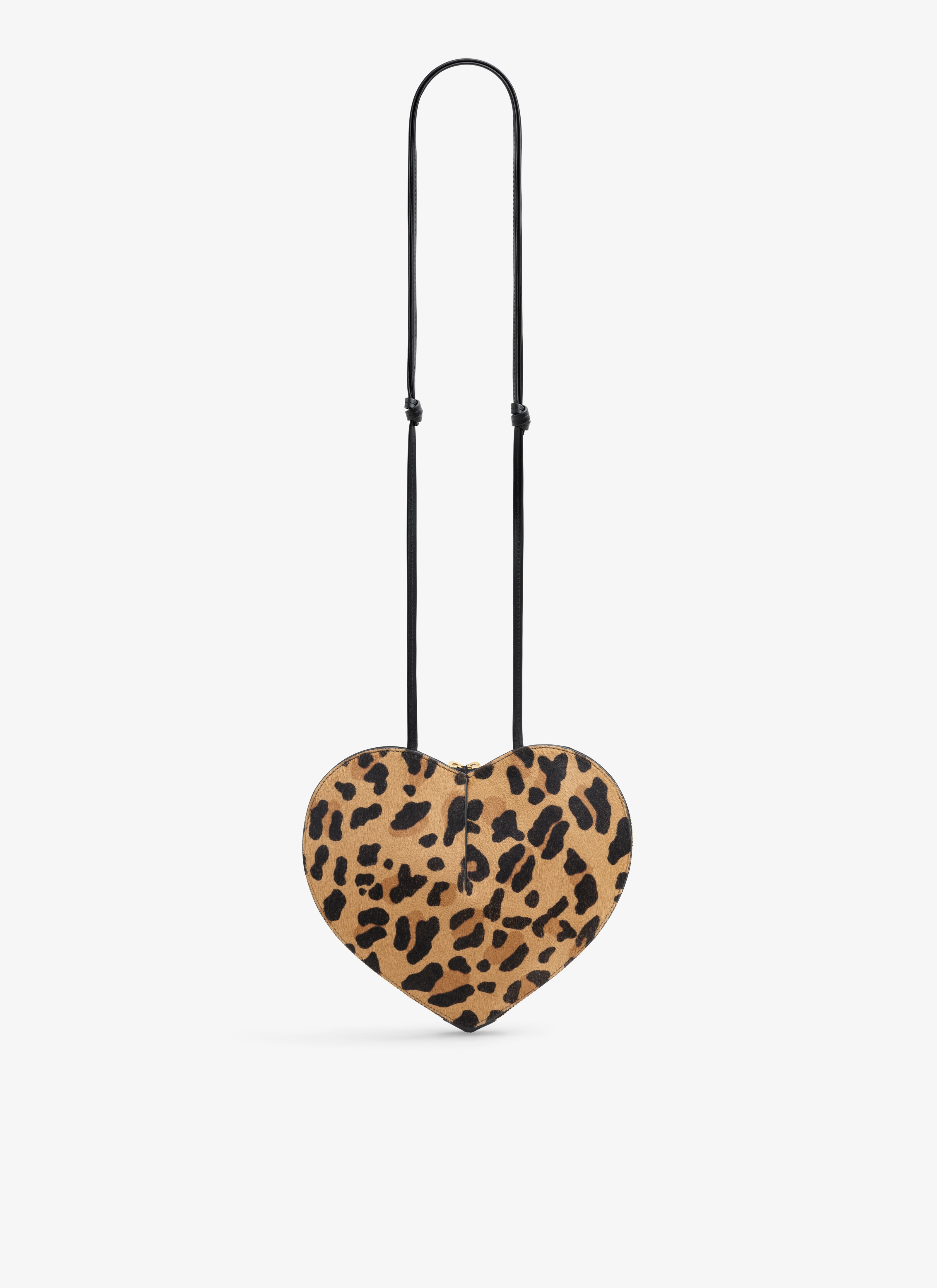 LE CŒUR BAG IN LEOPARD HAIRCALF - 4