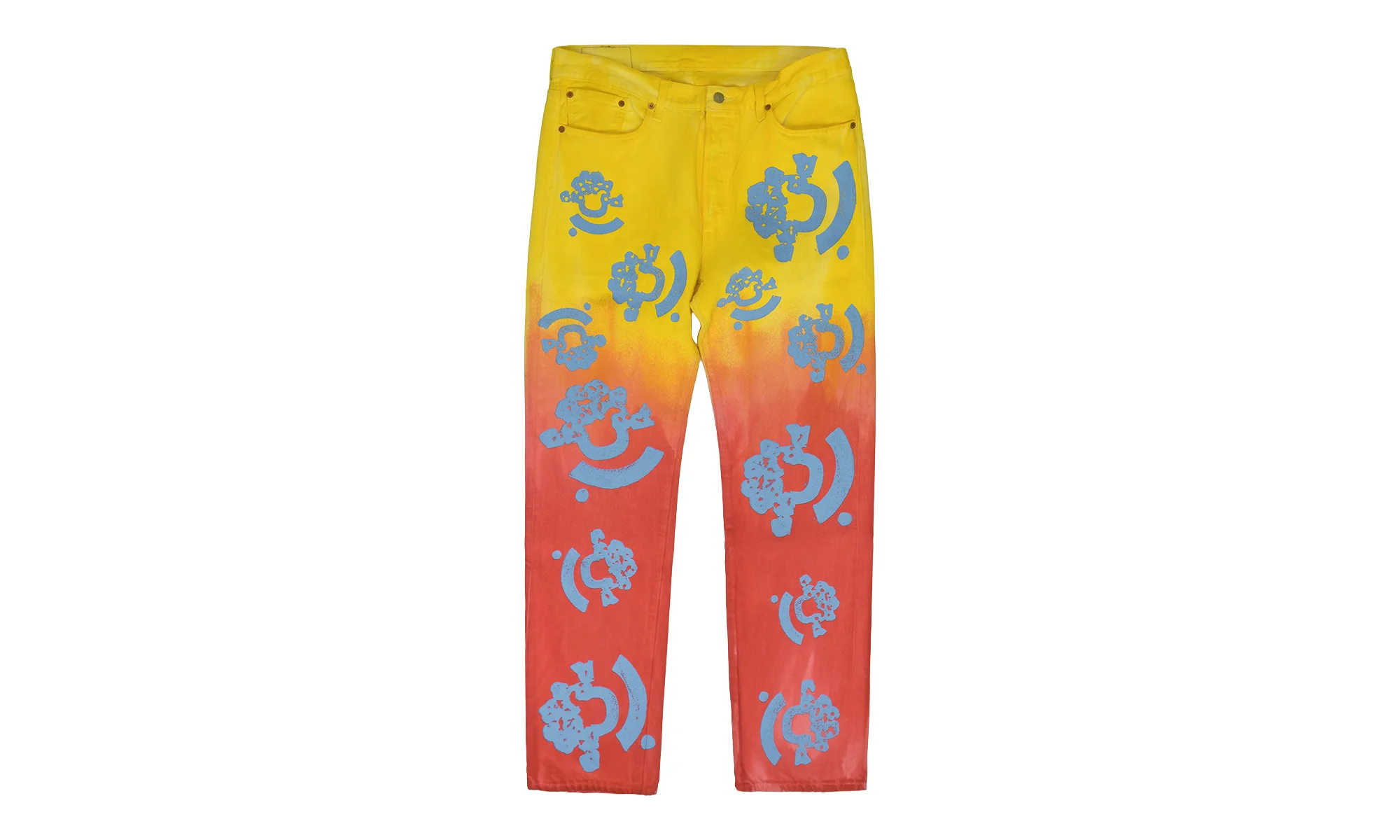 Bstroy 501 Jeans "Yellow / Red" DT742 - 1