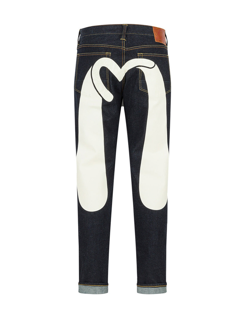 Seagull Daicock Print Carrot Fit Jeans #2017 11