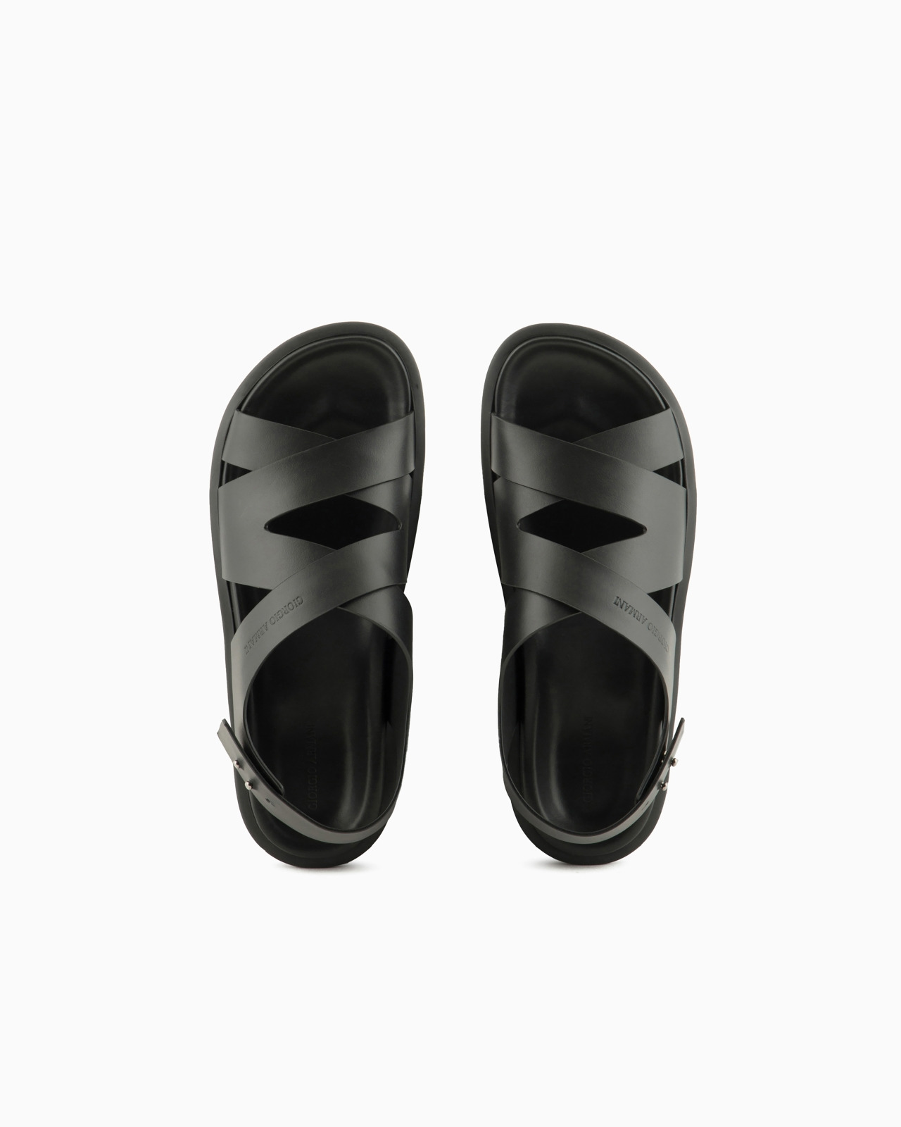 Leather woven sandals - 3