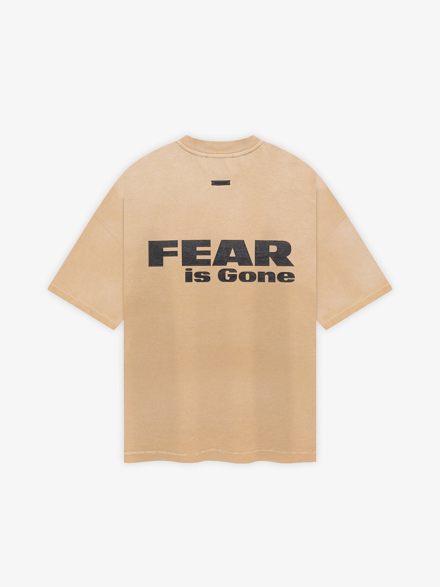 Relaxed "Fear Is Gone" Tee - 2