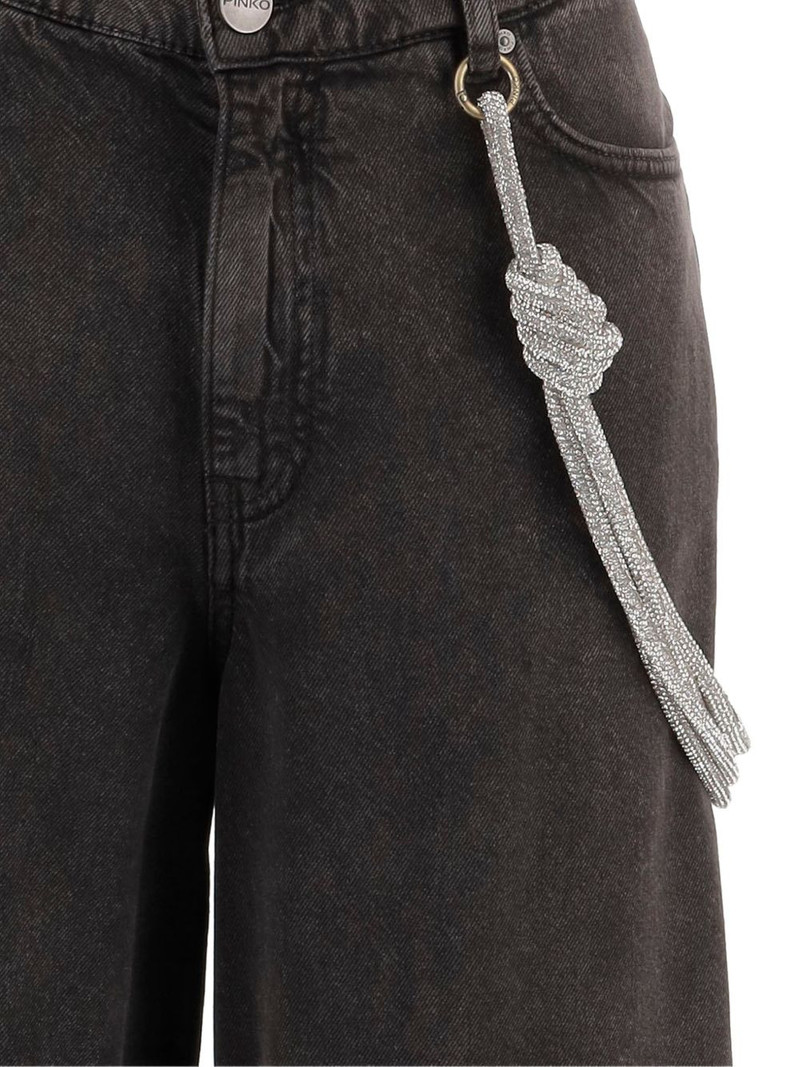 knot embellished jeans 3