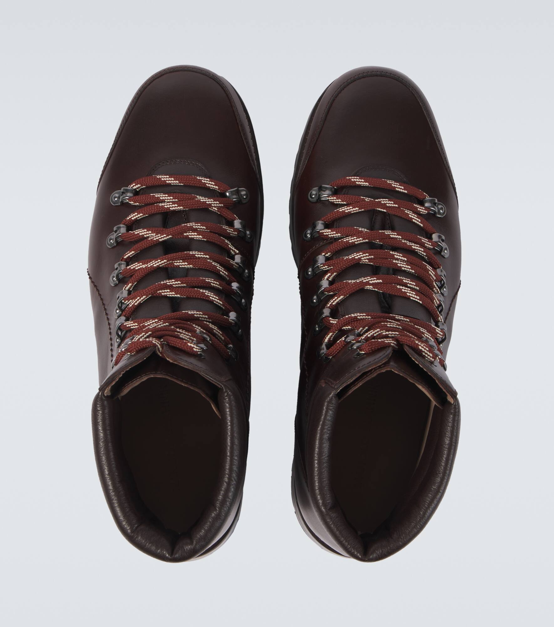 Leather hiking boots - 4