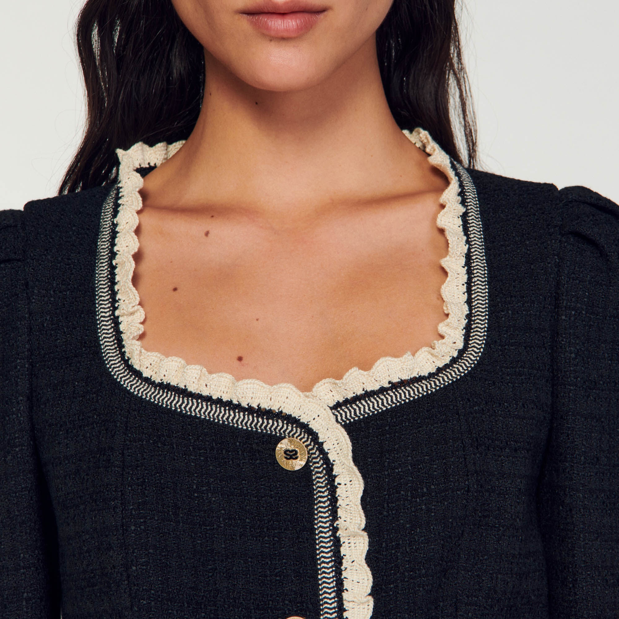 TWEED CROPPED TOP - 4