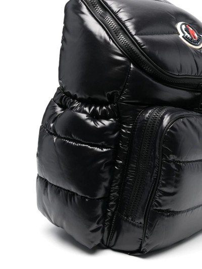 Moncler padded high-shine baby changing bag outlook