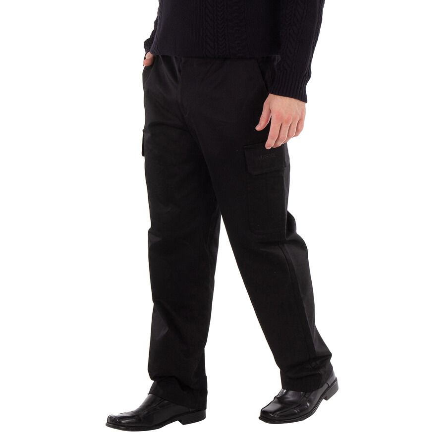 Versace Cotton Gabardine Informal Cargo Pants - 6