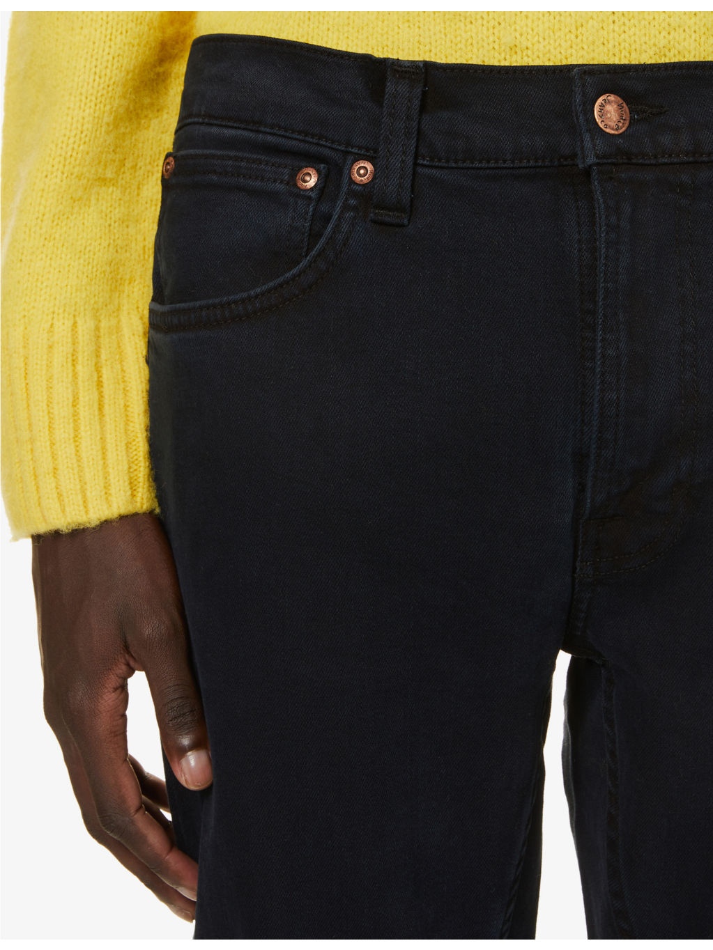 Lean Dean slim-fit tapered stretch-denim jeans - 5