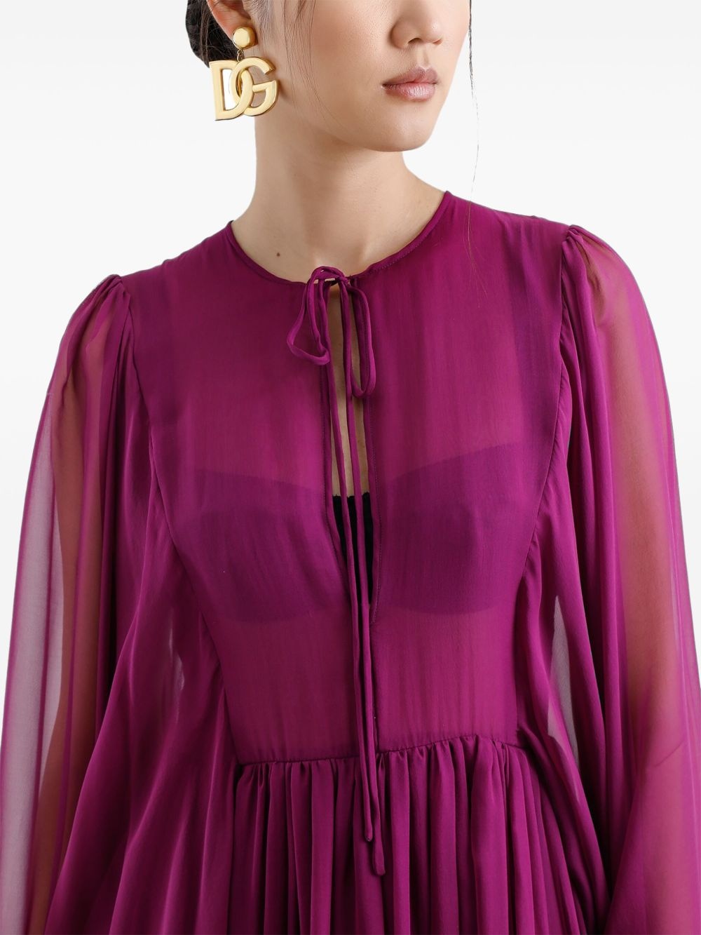 sheer gown - 5