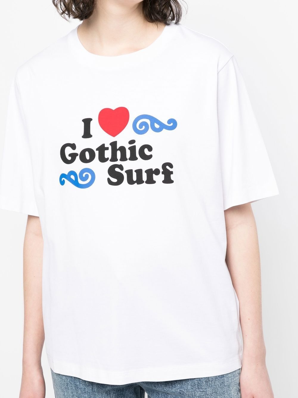 graphic-print short-sleeve T-shirt - 5