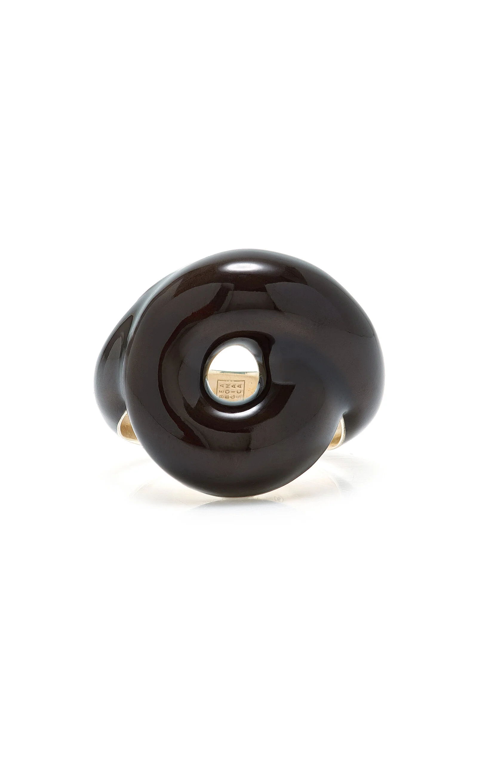 Tarallo Sterling Silver Enamel Ring - 1