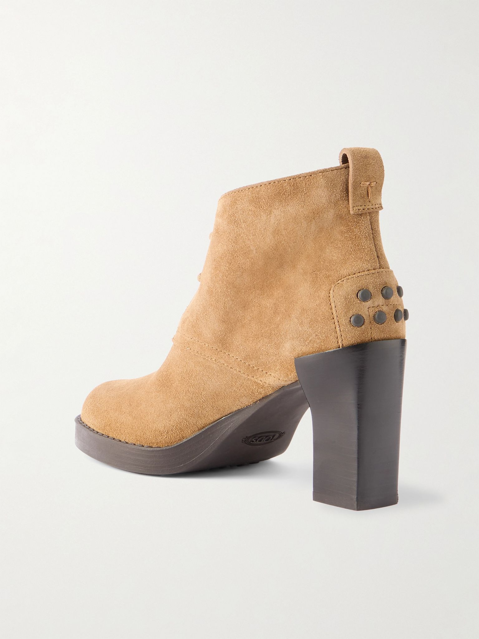 Gomma suede ankle boots Tan - 3