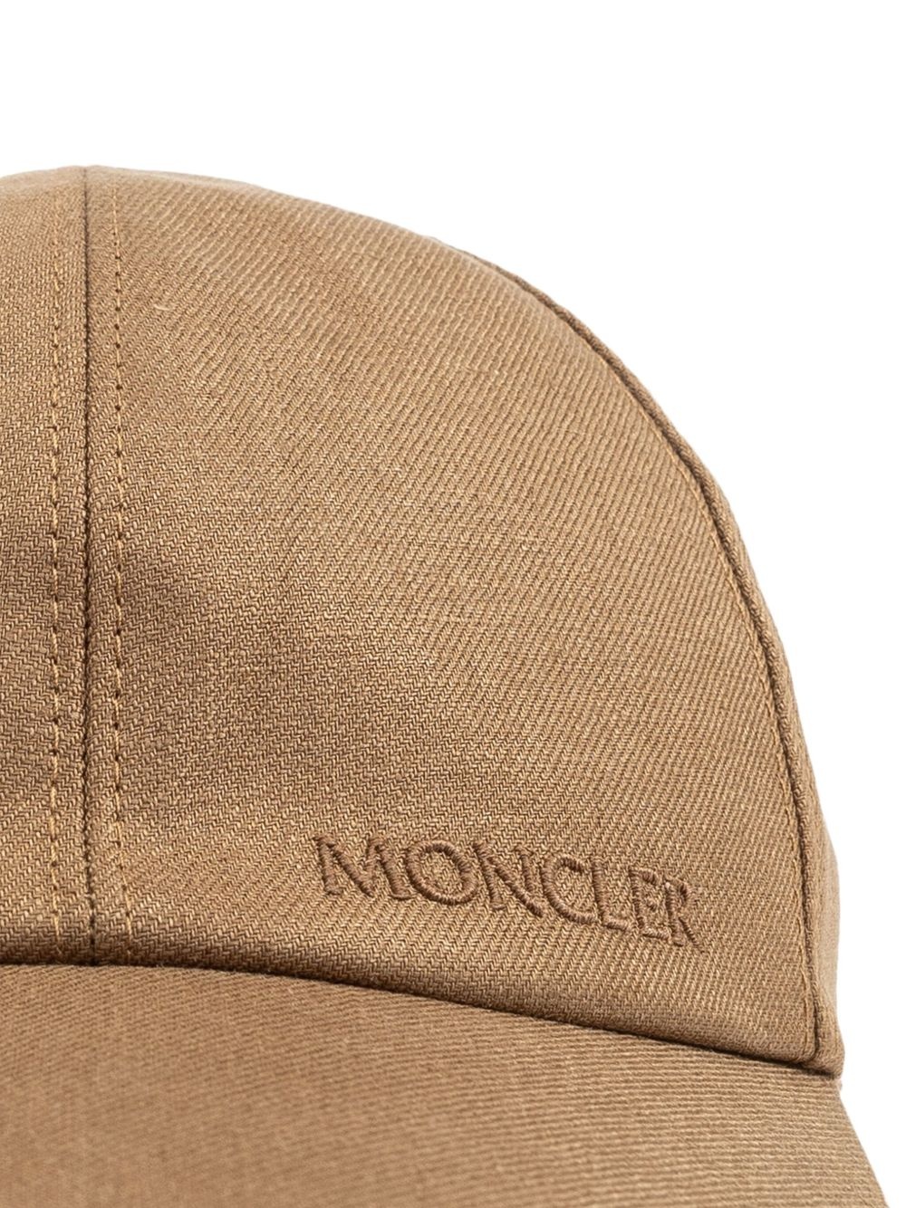 logo-embroidered cap - 3