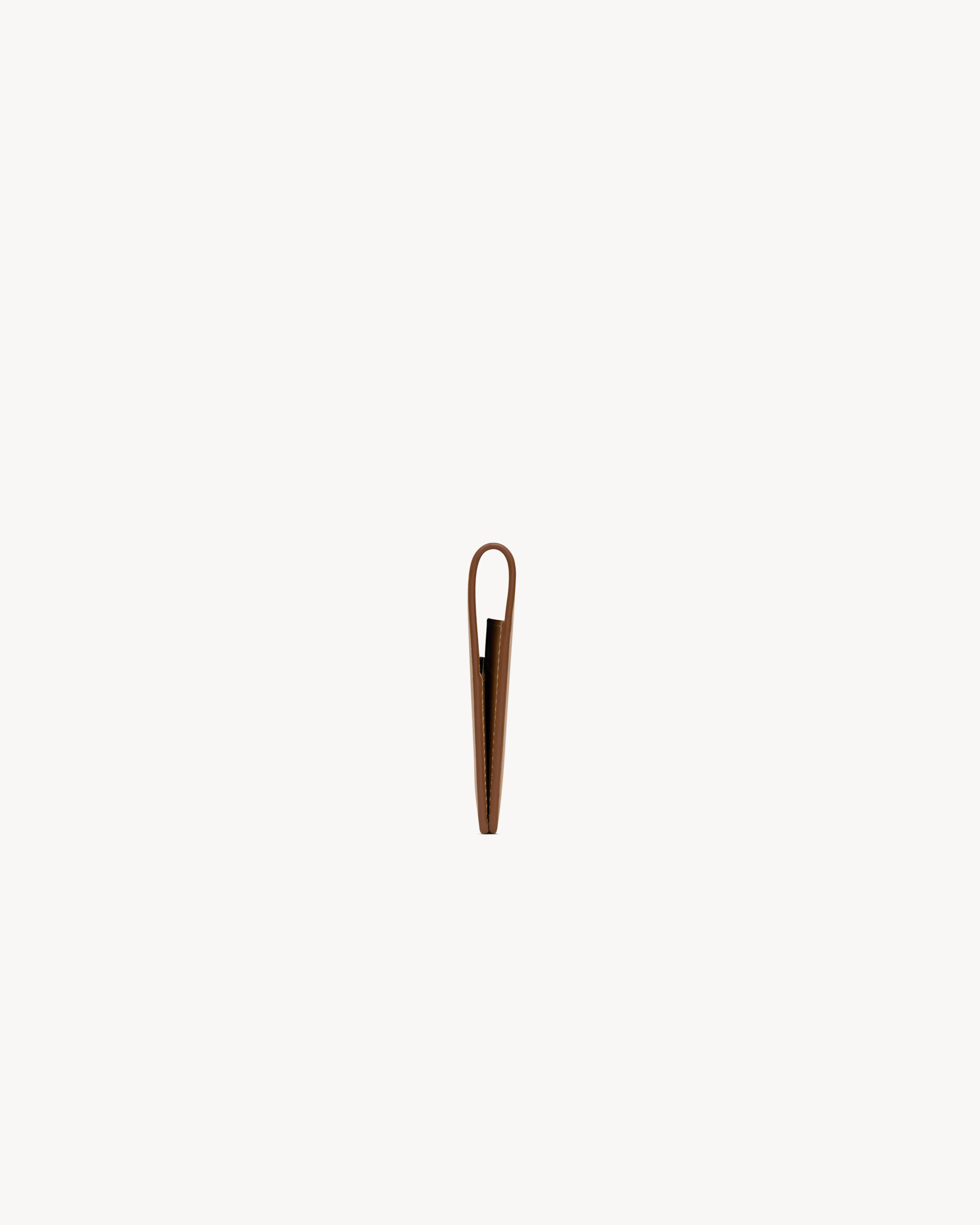 SAINT LAURENT PASSPORT CASE IN VEGETABLE-TANNED LEATHER - 3
