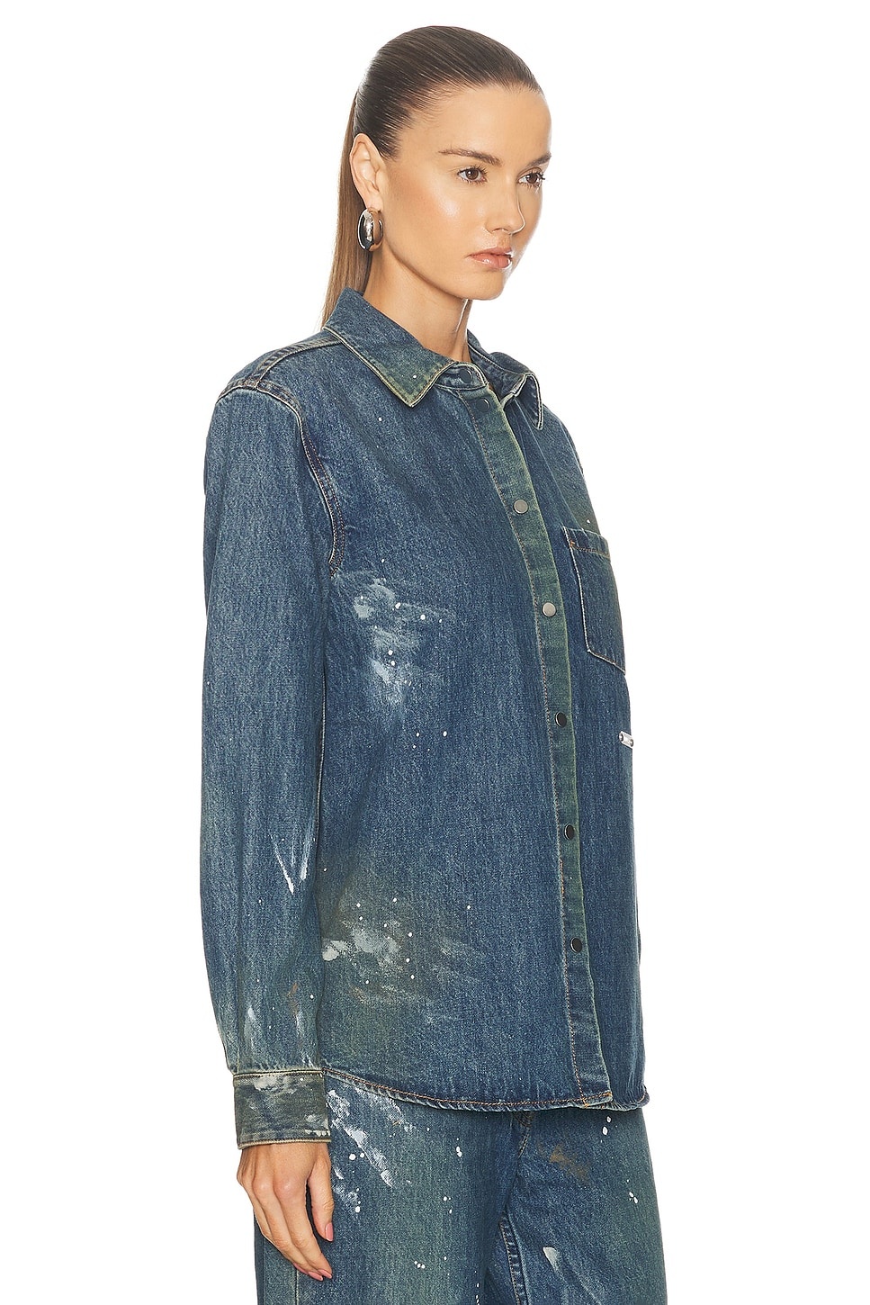 Denim Shacket - 2