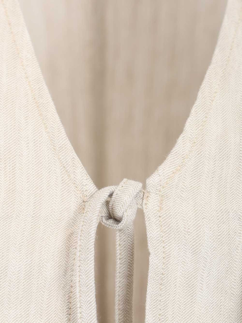 pocket V-neck gilet 3