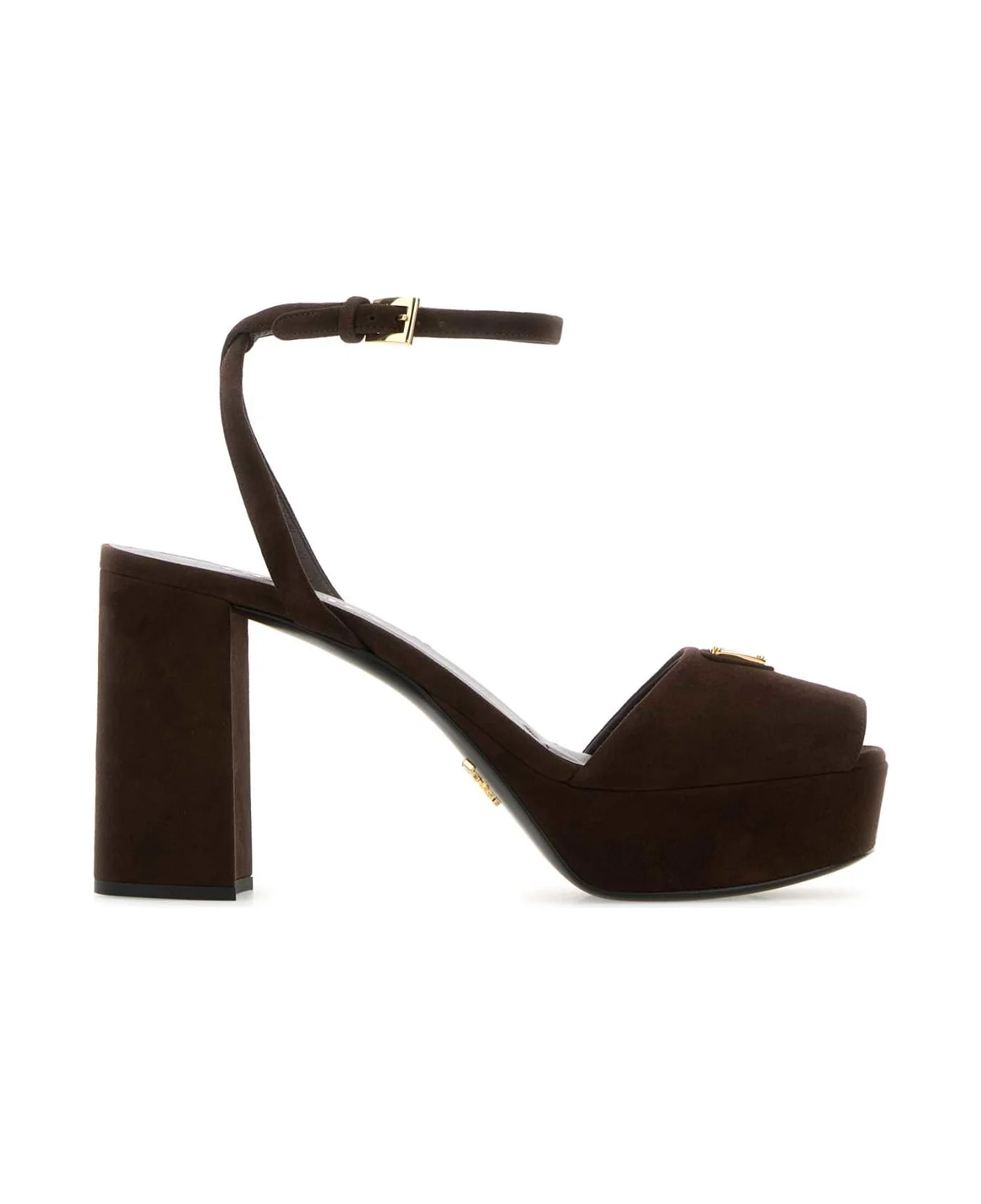 Brown Suede Sandals - 1