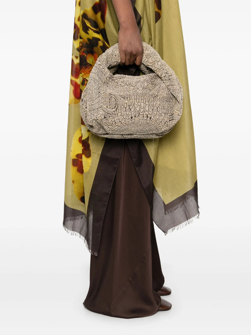 Dries Van Noten twisted cross body bag outlook