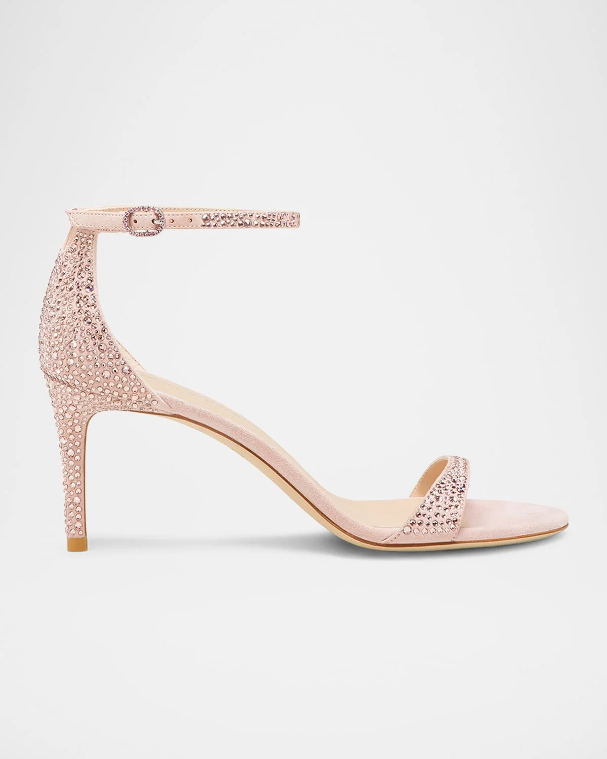 Nudist Embellished Ankle-Strap Sandals - 1