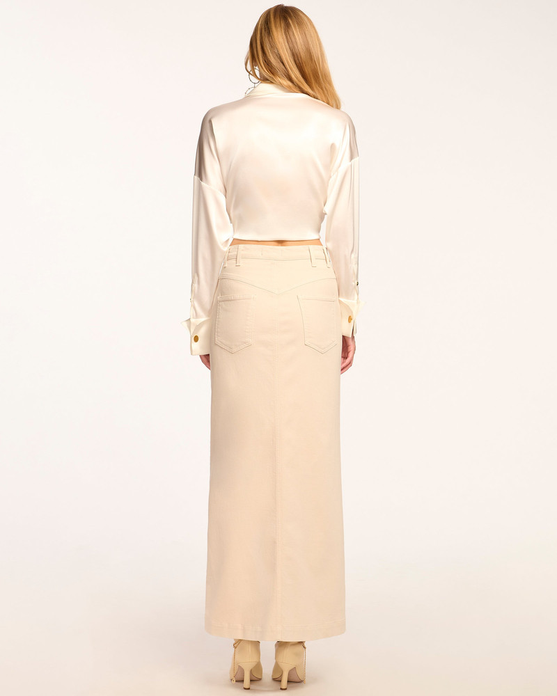Xavier Denim Maxi Skirt 4