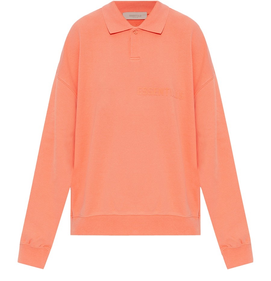 Sweatshirt with collar - 1