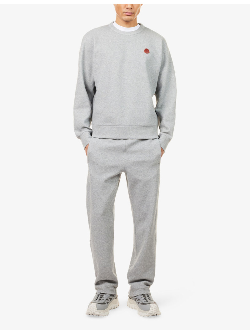 Moncler Embossed-Patch Cotton-Blend Sweatshirt outlook