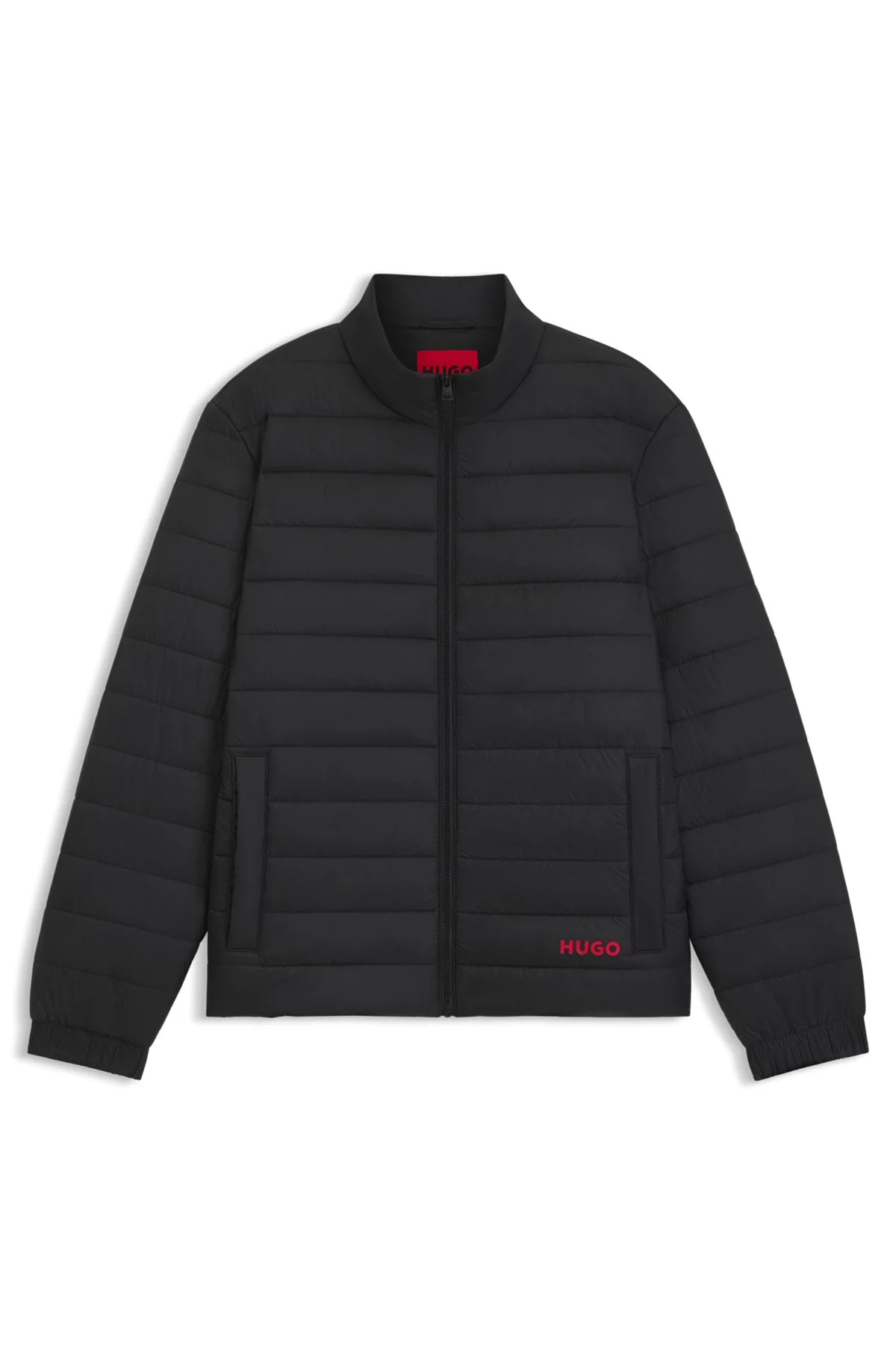 LIGHTWEIGHT WATER-REPELLENT JACKET WITH RED LOGO - 1