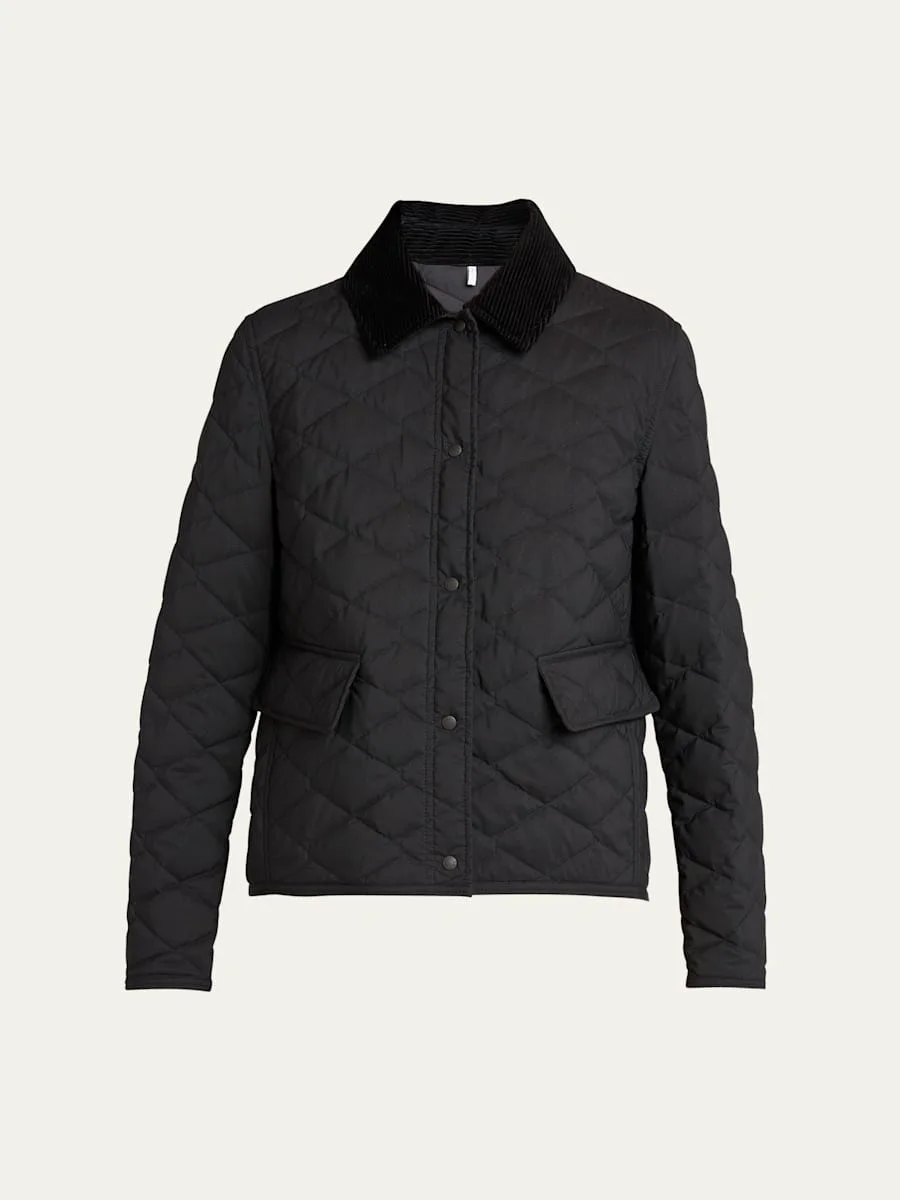 Citno Quilted Down Jacket - 1