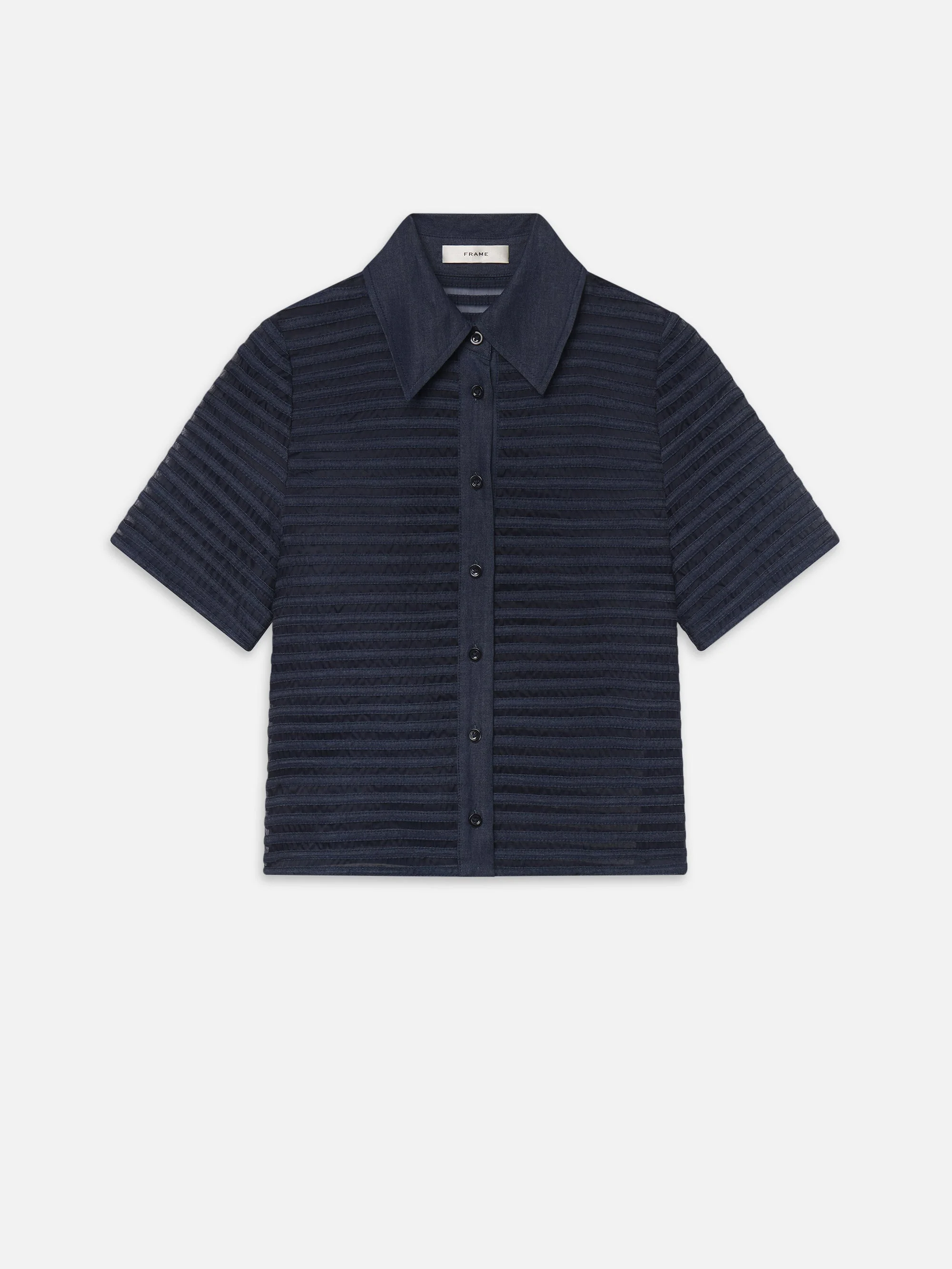 The Denim Lattice Shirt - 1