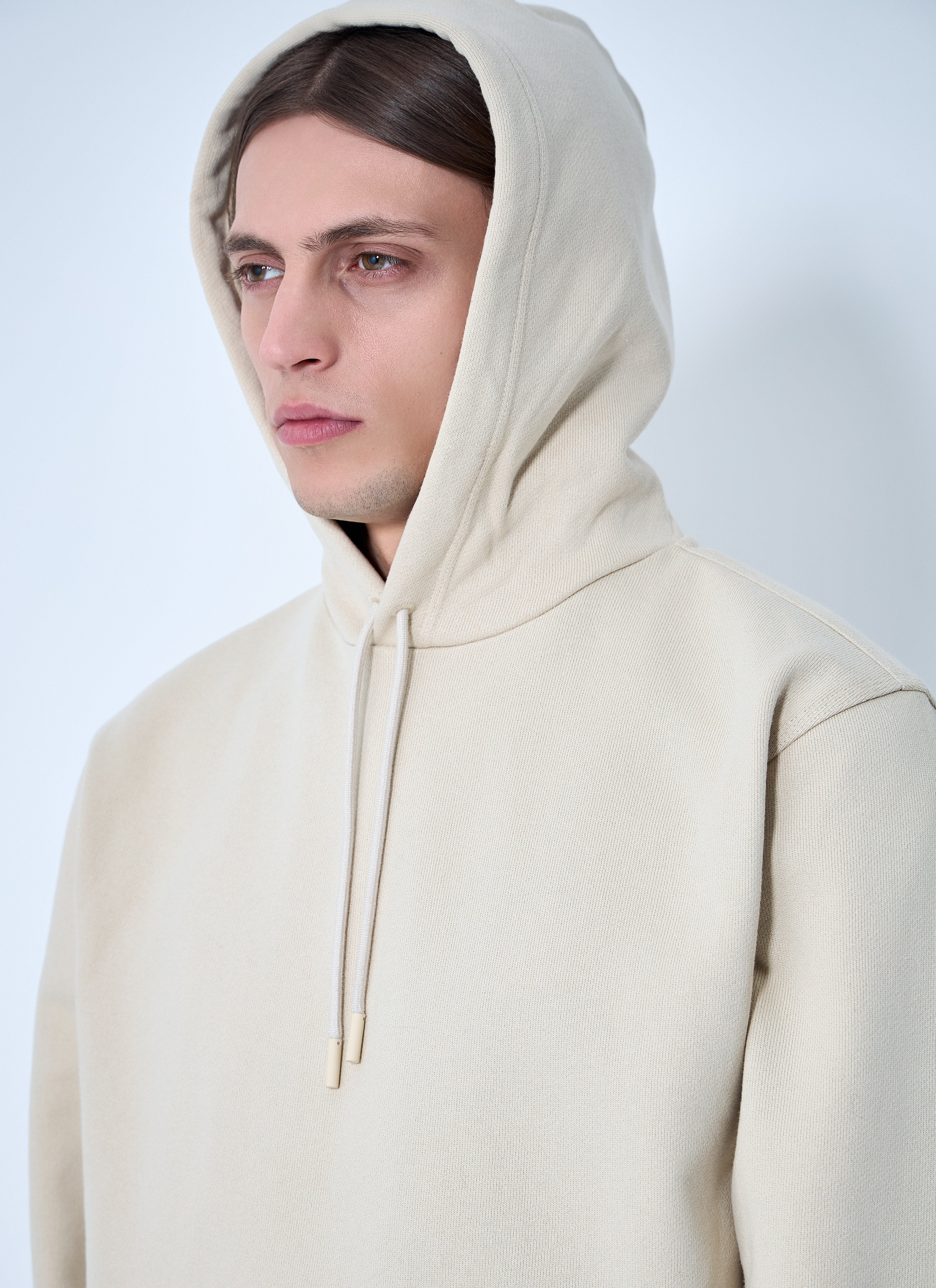 Burberry Men Logo Patch Hooded Sweatshirt - 5