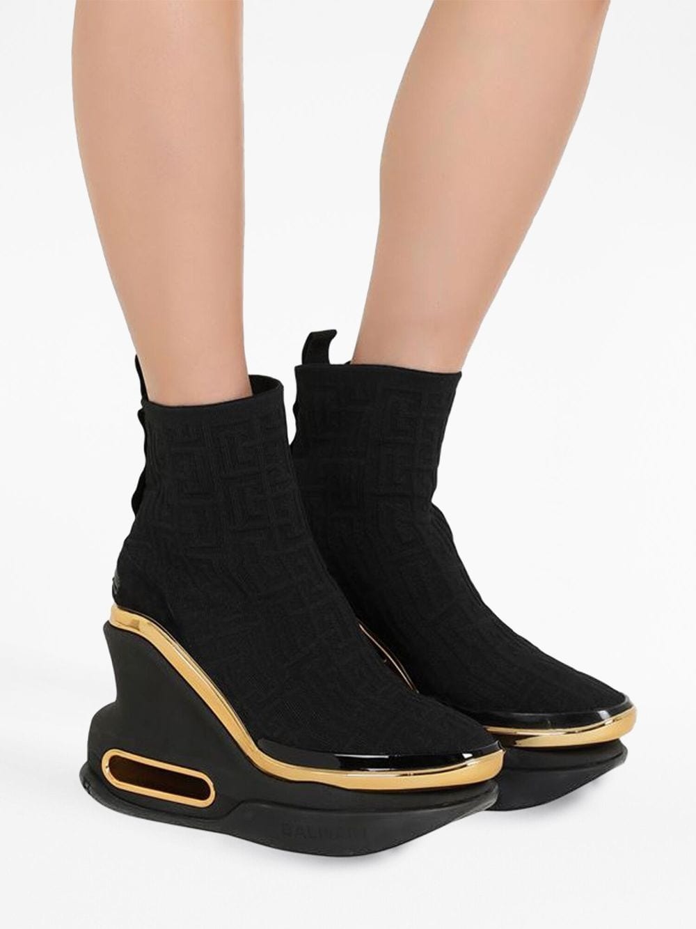 B Bold ankle-length sneakers - 6
