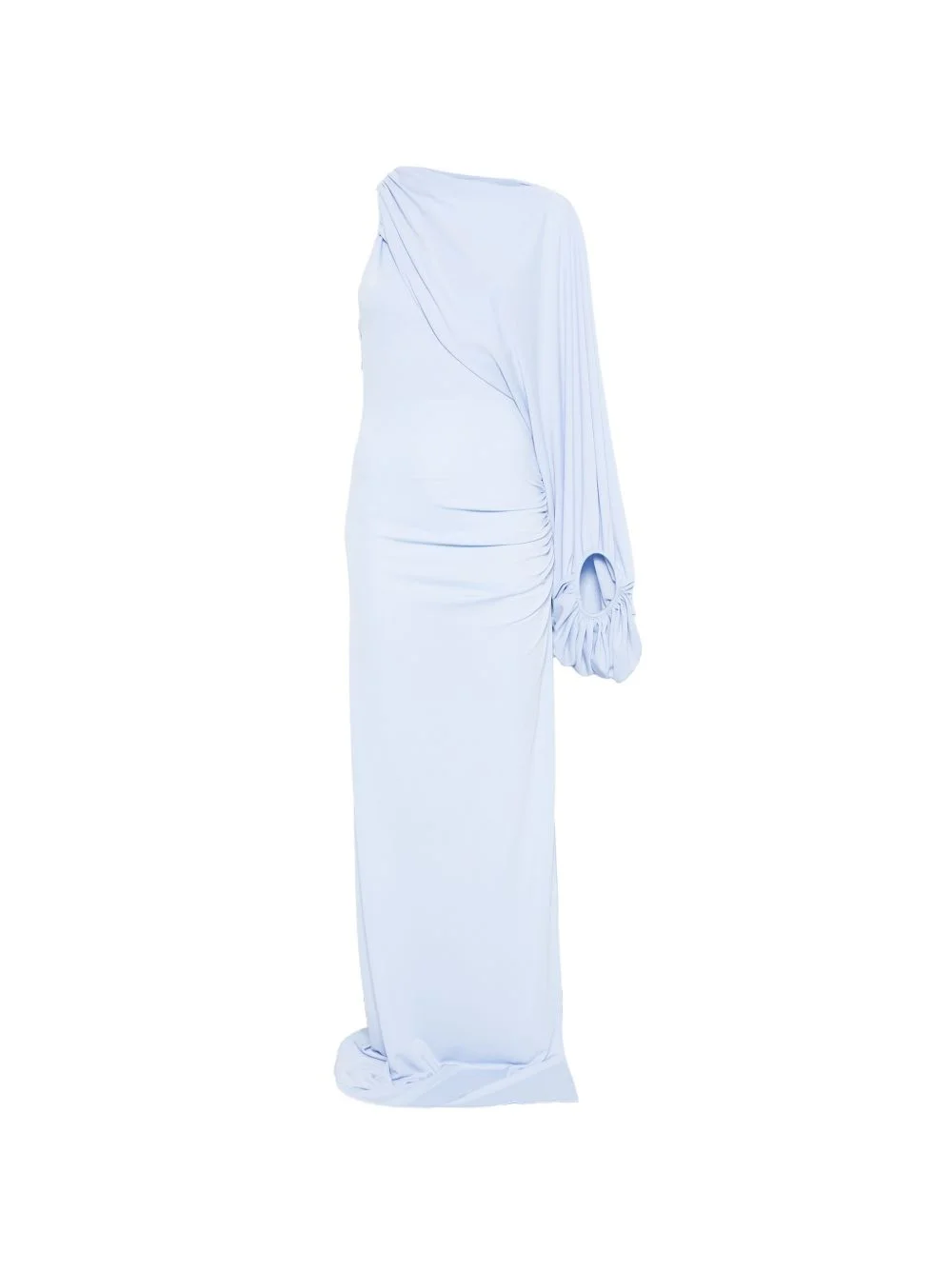 Selene draped maxi one-shoulder dress - 1