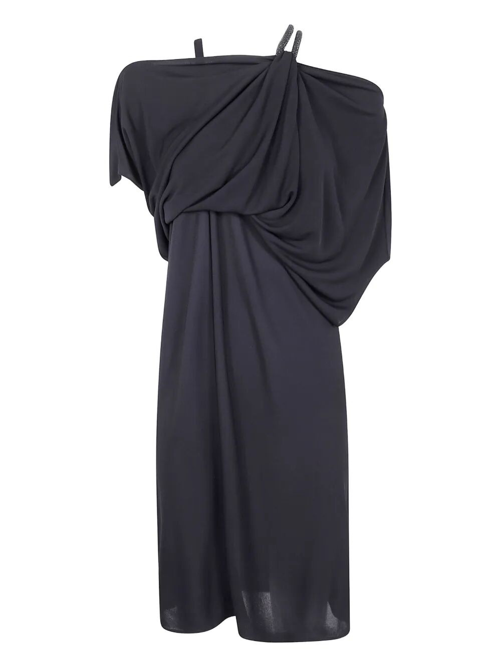 Tom Ford Women Chain Stones Embroidery On Crepe Jersey Cocktail Dress - 4