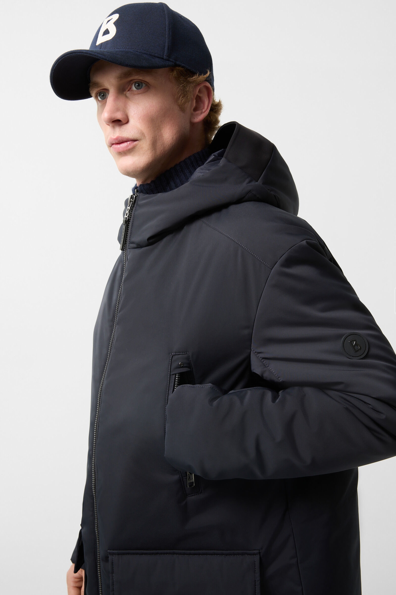 Janis Down parka in Navy blue - 5