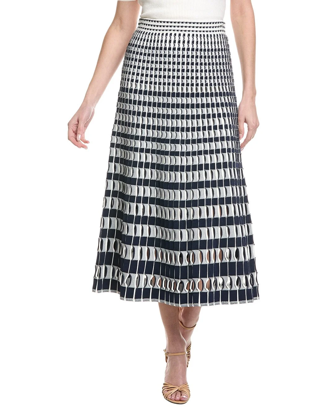 SIMKHAI Larken Midi Skirt - 1