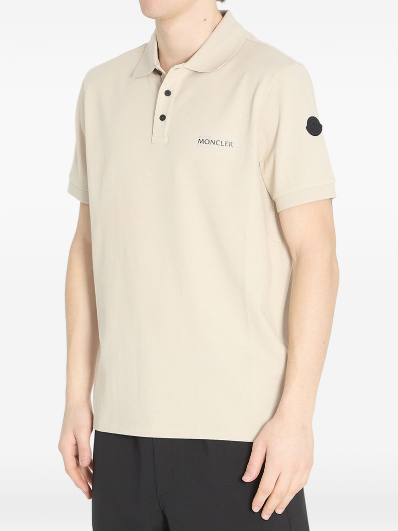Moncler logo-detail polo shirt outlook