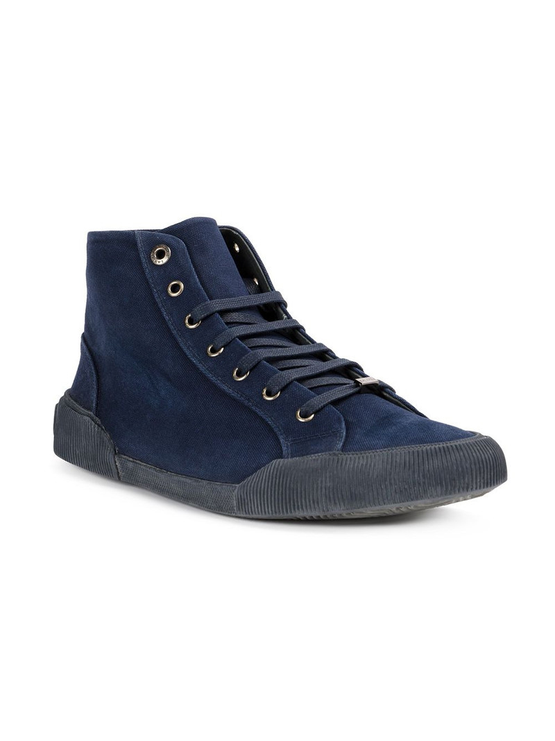 Lanvin corduroy canvas sneakers outlook