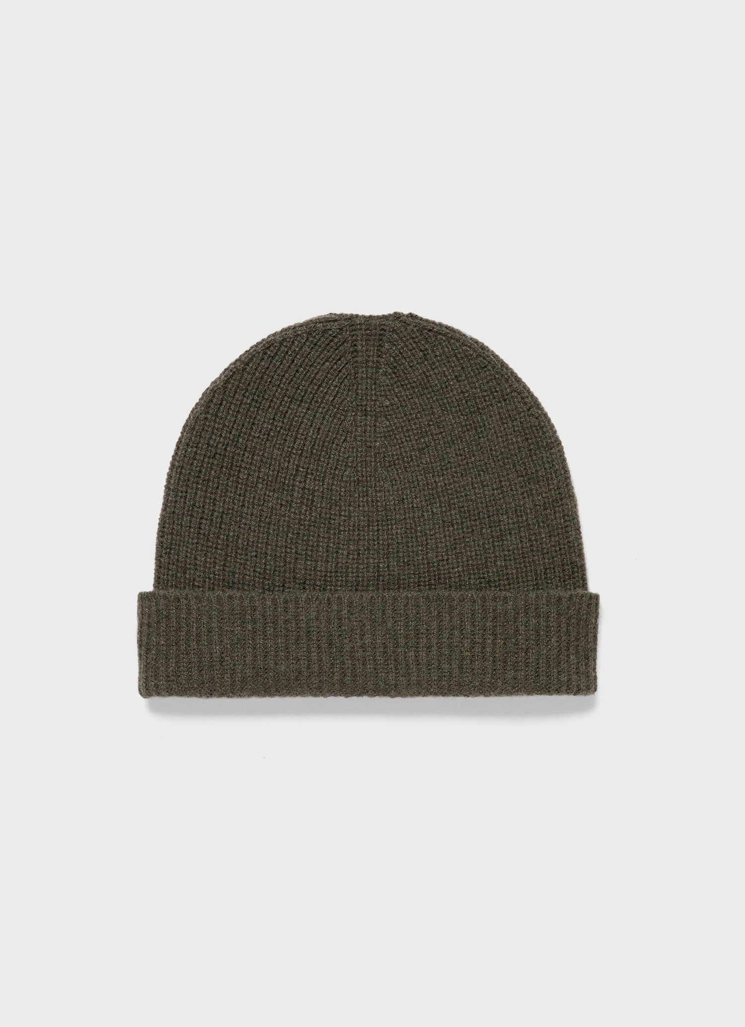 Cashmere Ribbed Hat - 1