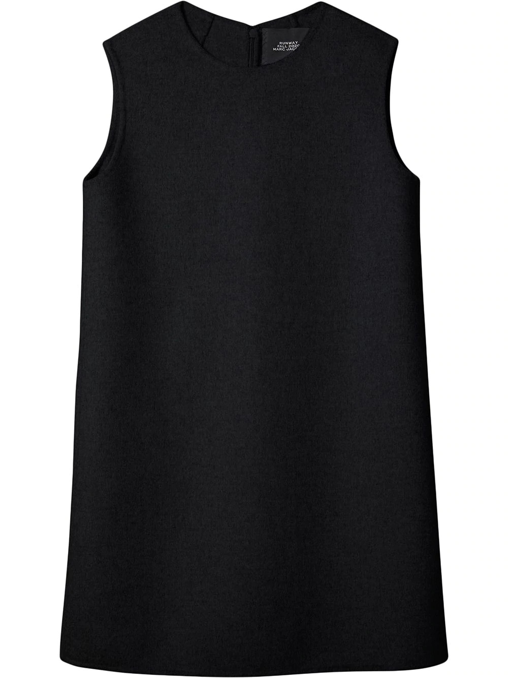 crew-neck shift dress - 1