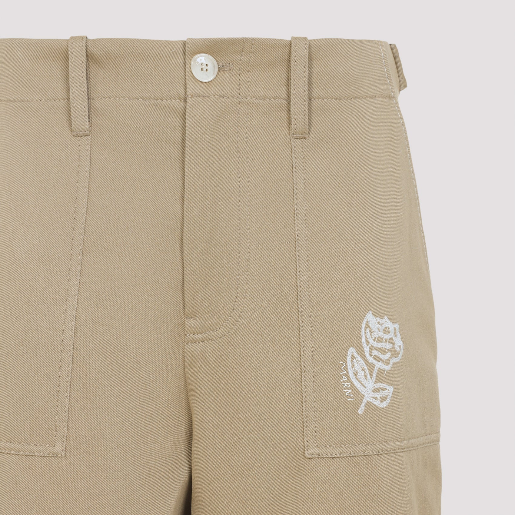 Marni Cotton Pants Women - 4