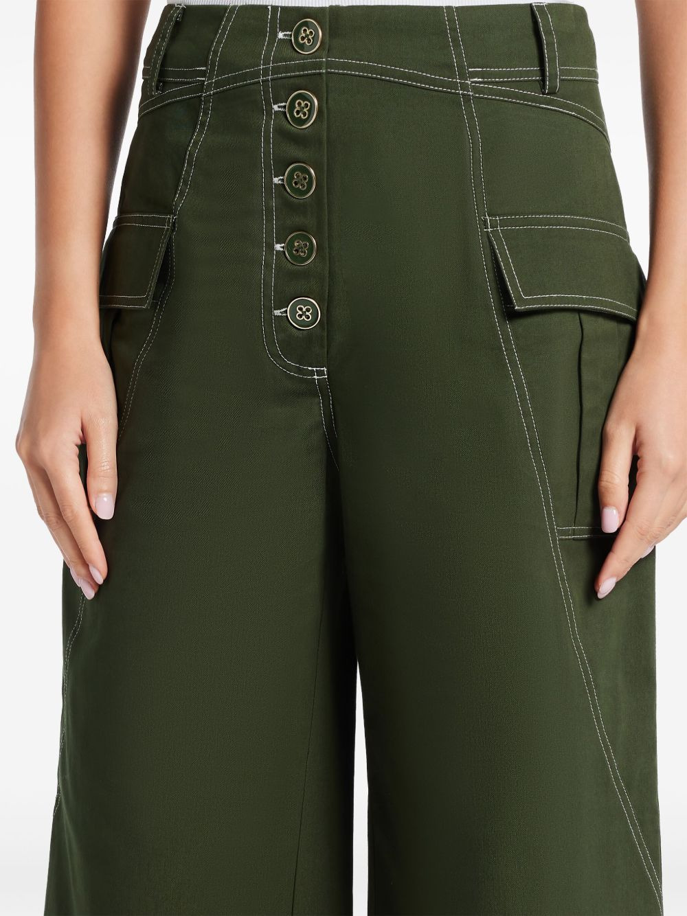 wide-leg trousers - 5