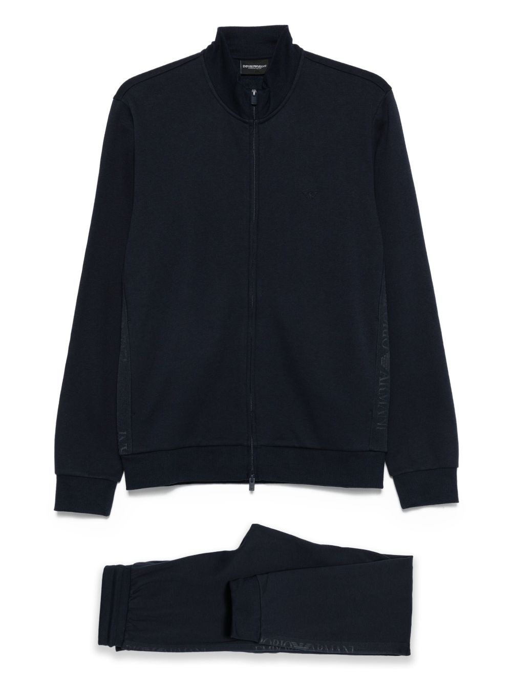 logo-detail elasticated-waistband track pants - 1
