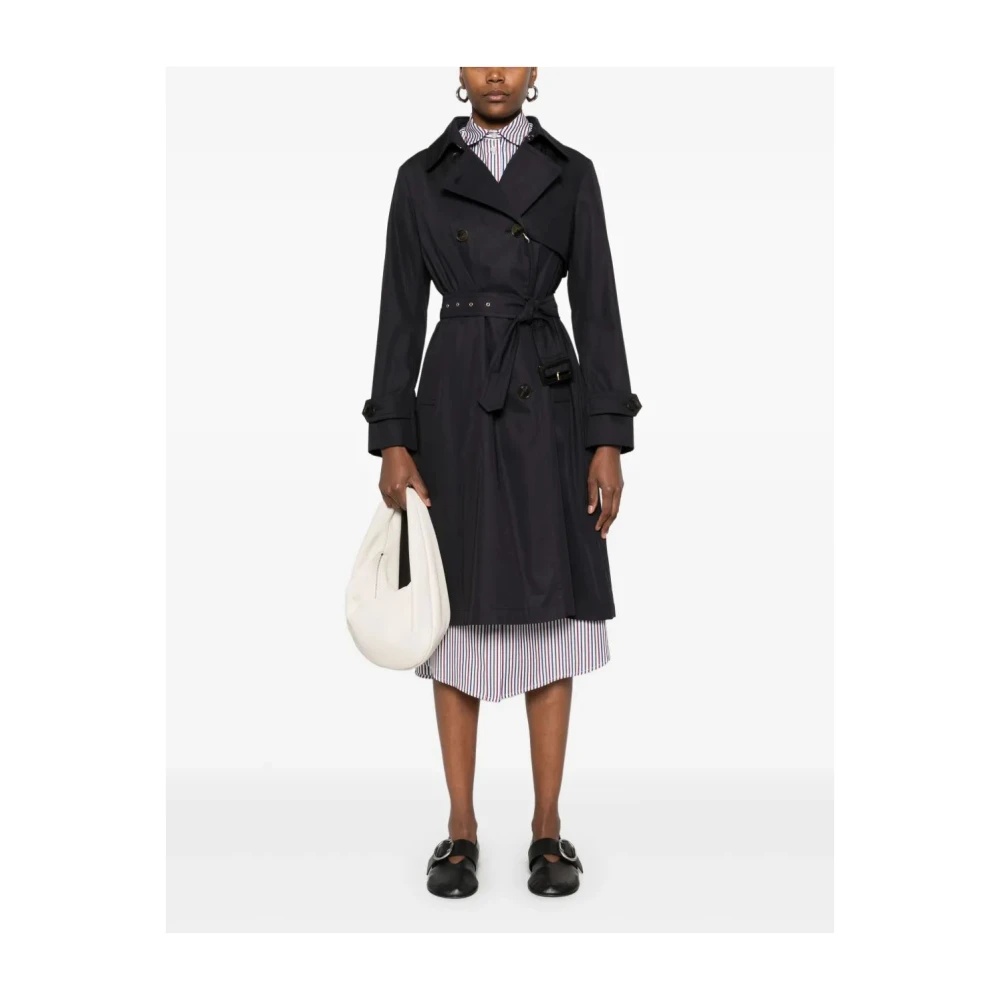 Herno NAVY BLUE TRENCH COAT | miinto | REVERSIBLE