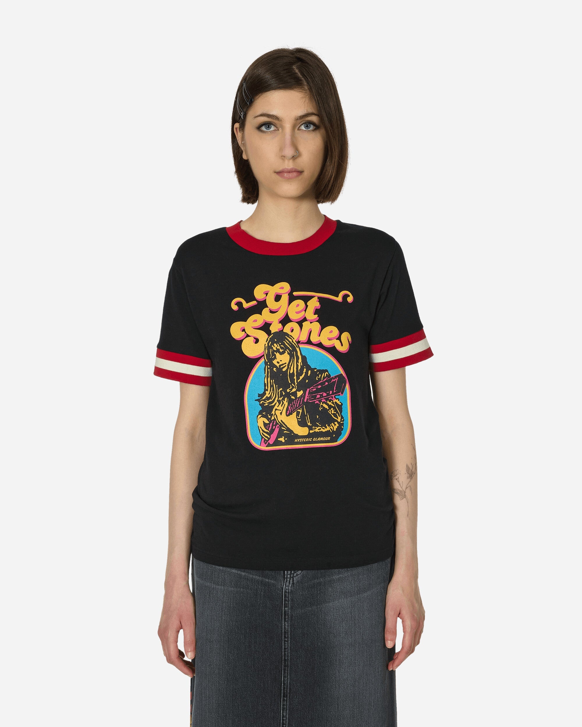 ヒステリックグラマー GET STONES Tシャツ