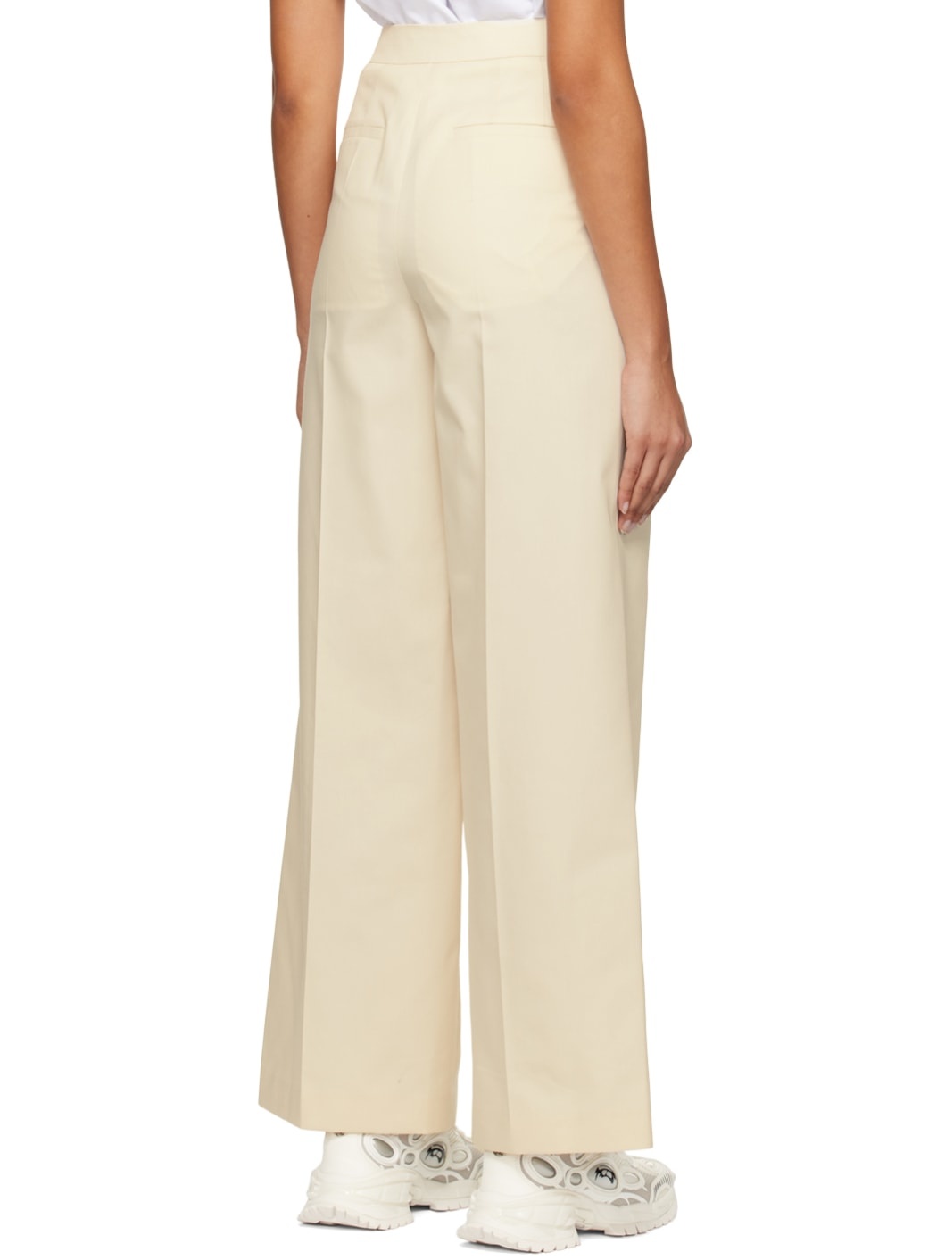 Off-White Creased Trousers - 3