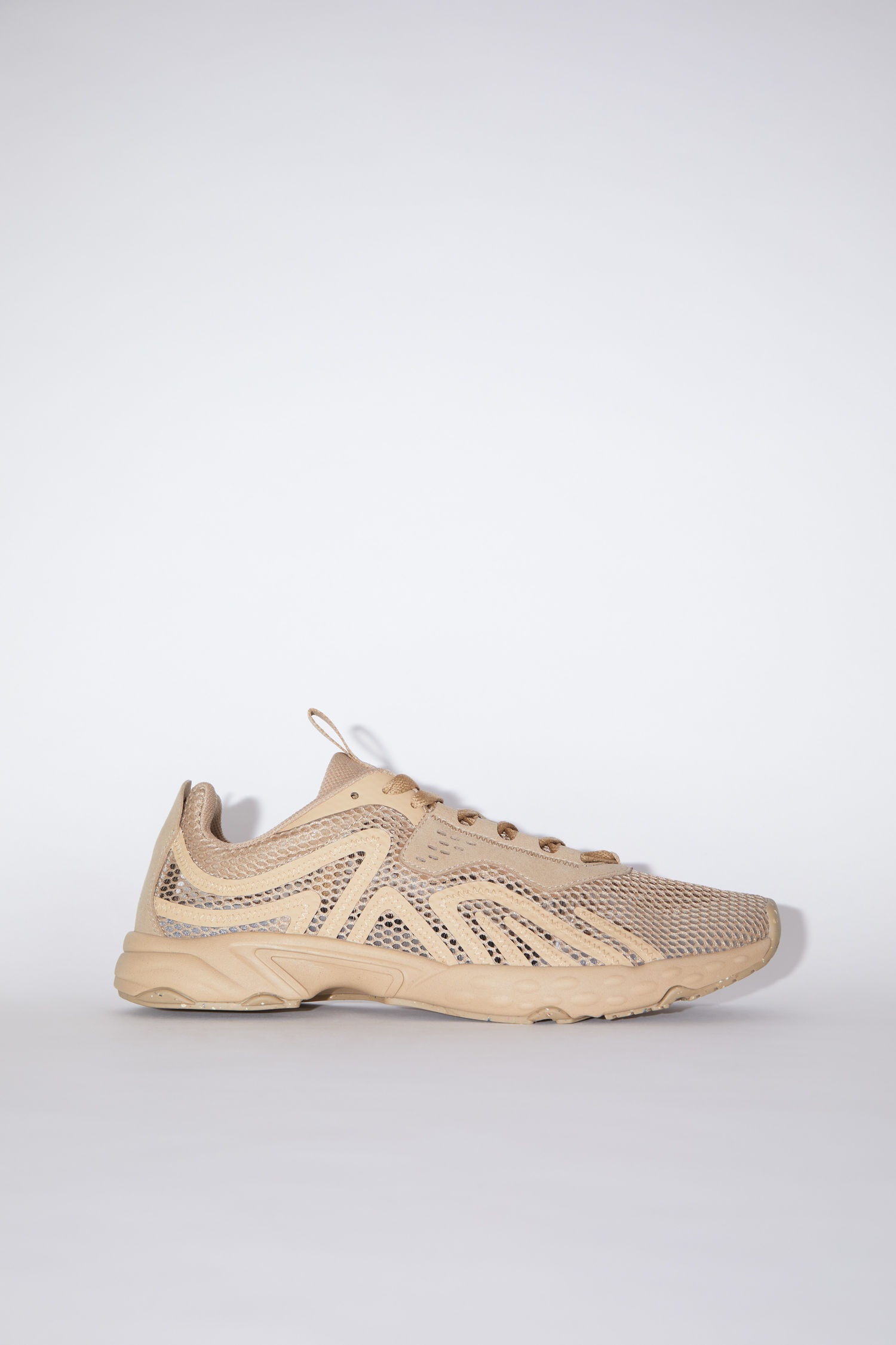 Lace-up sneakers - Light brown - 1