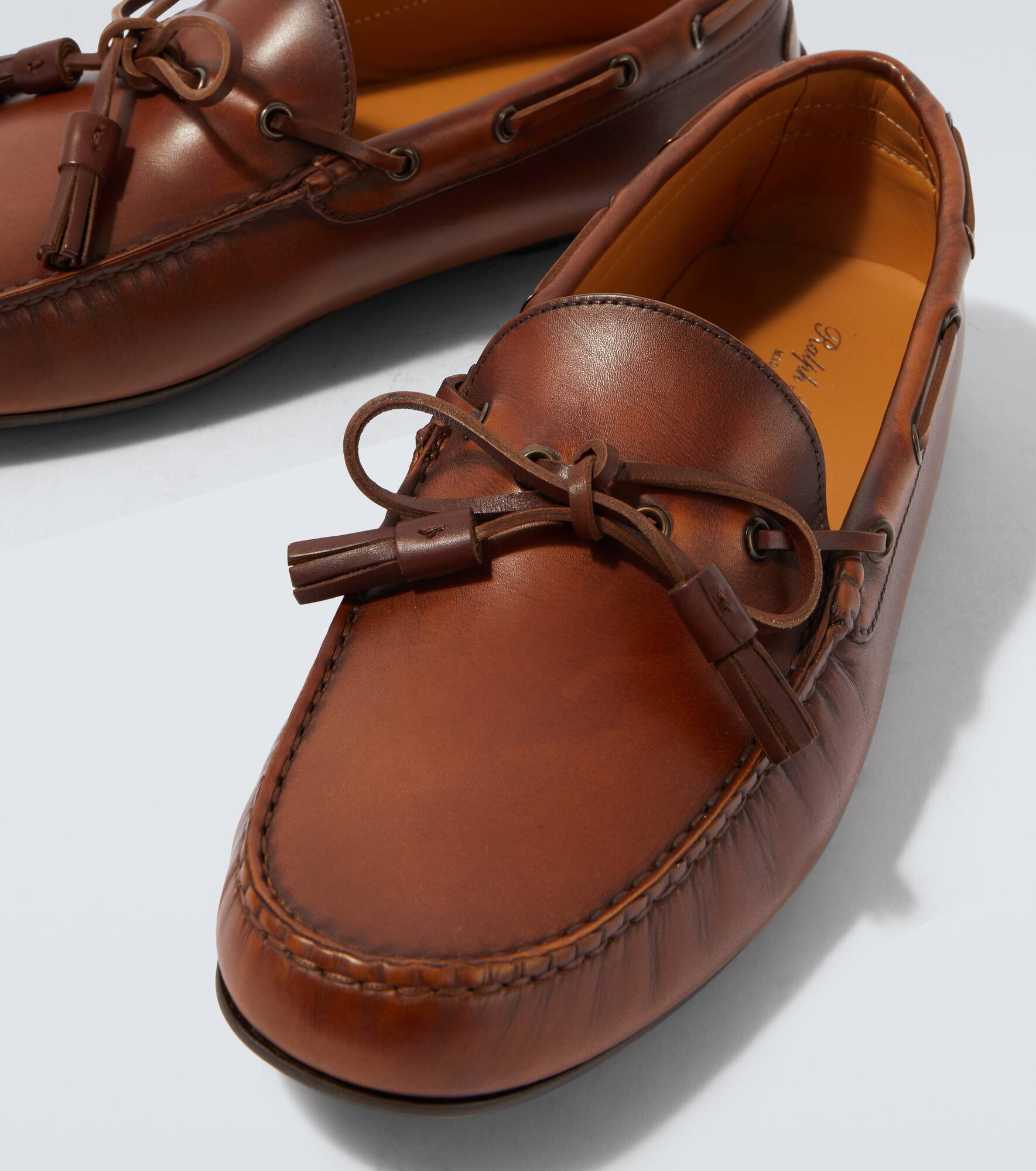 Harold leather boat shoes - 3