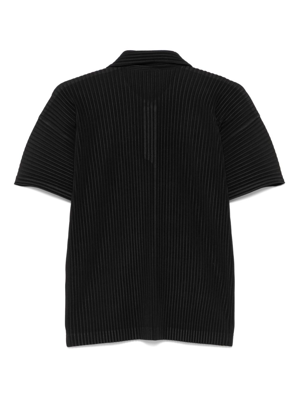 pleated polo shirt - 2