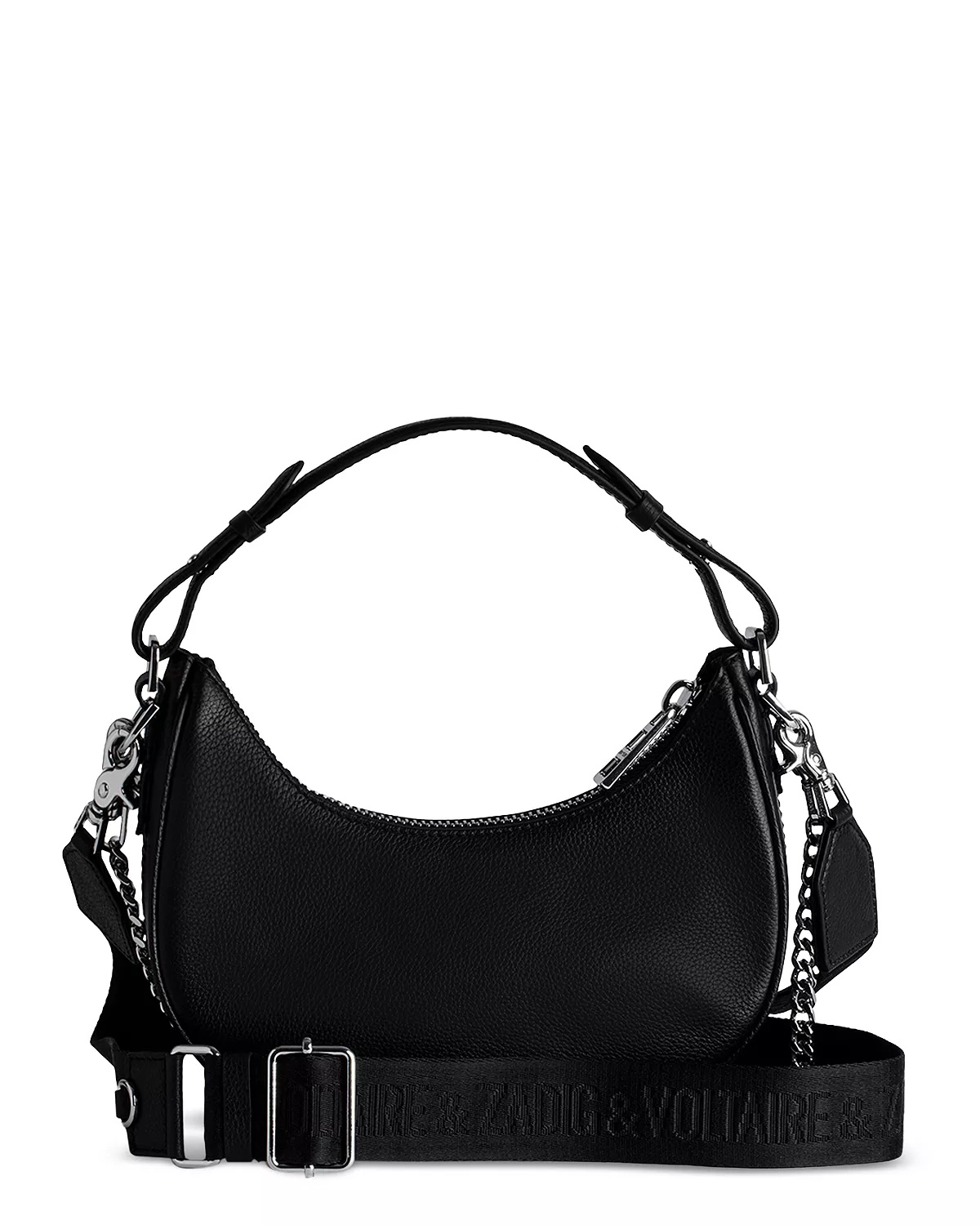 Moonrock Small Grained Leather Handbag - 8