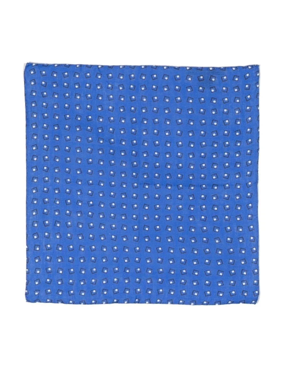 graphic-print lined pocket square - 1