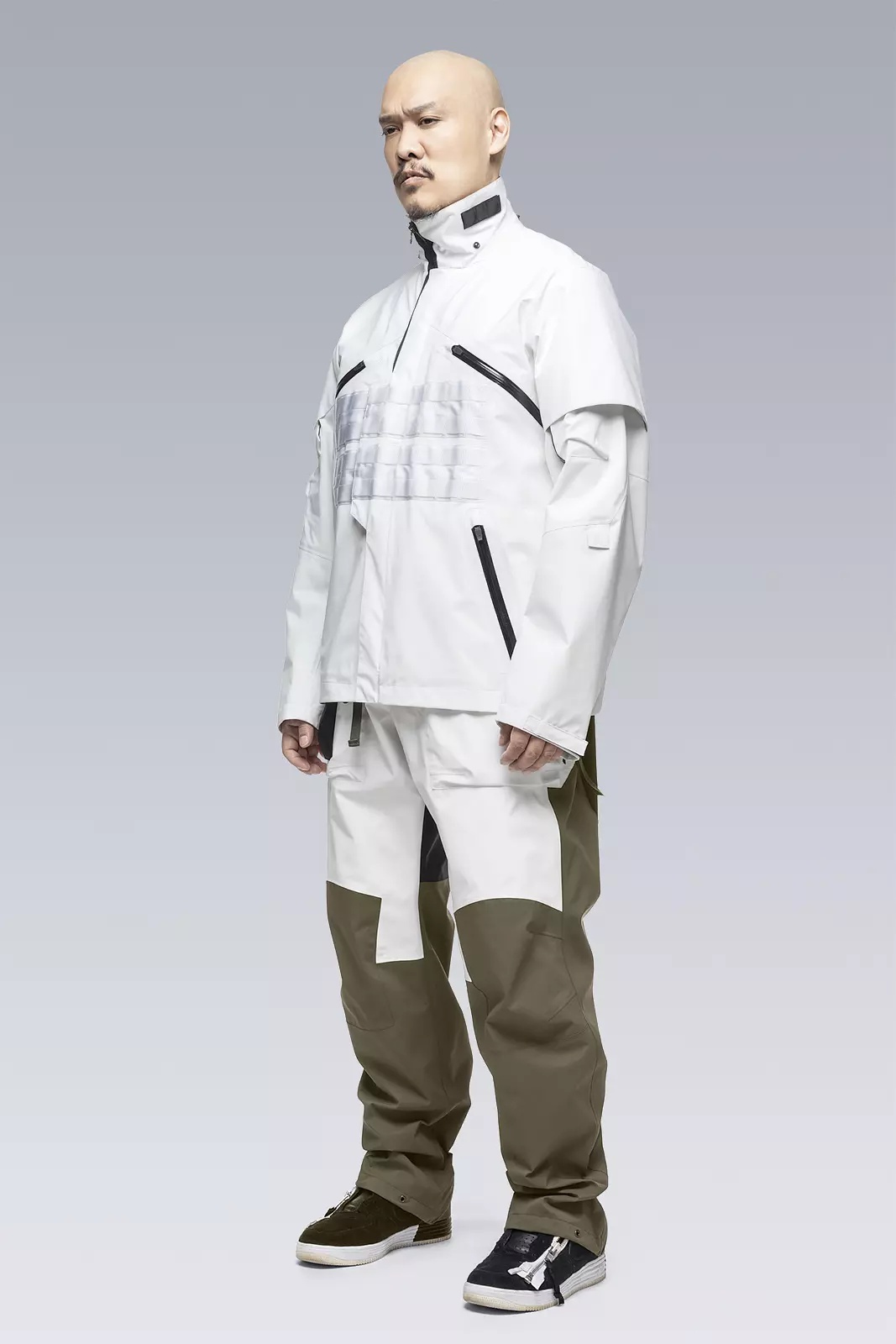 J1WTS-GT 3L Gore-Tex Pro Interops Jacket White - 1